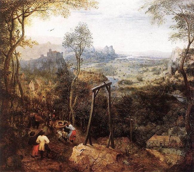 Pieter Bruegel the Elder Magpie on the Gallow